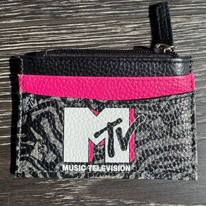 MTV Black and Pink Card Wallet